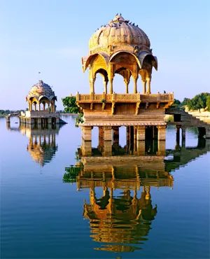 Boating in Gadisar Lake